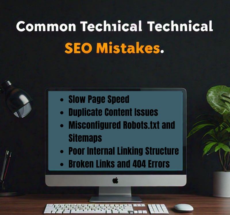 Common Technical SEO Mistakes to avoid