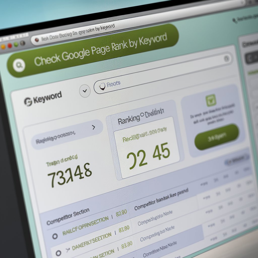 How to Check Google Page Rank by Keyword