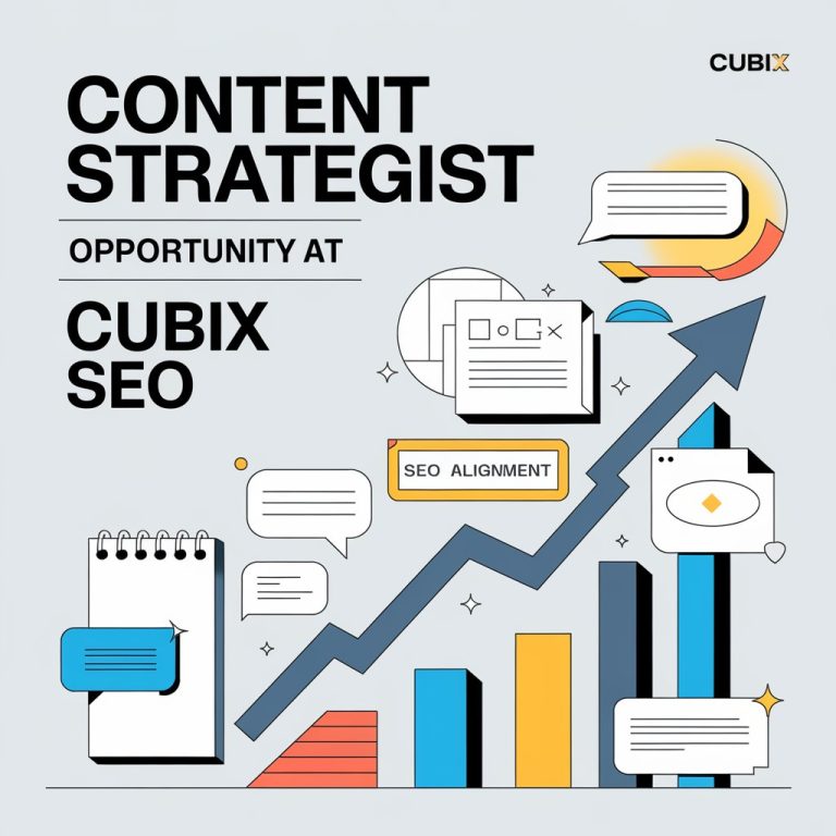 Cubix Content Strategist Job