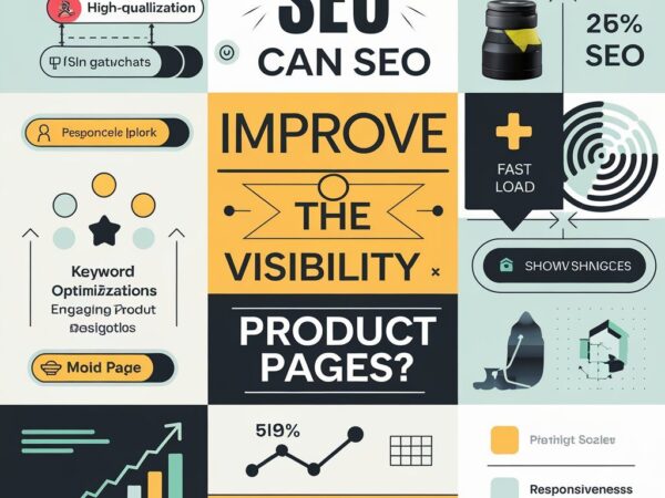 How can SEO improve the visibility of my product pages?